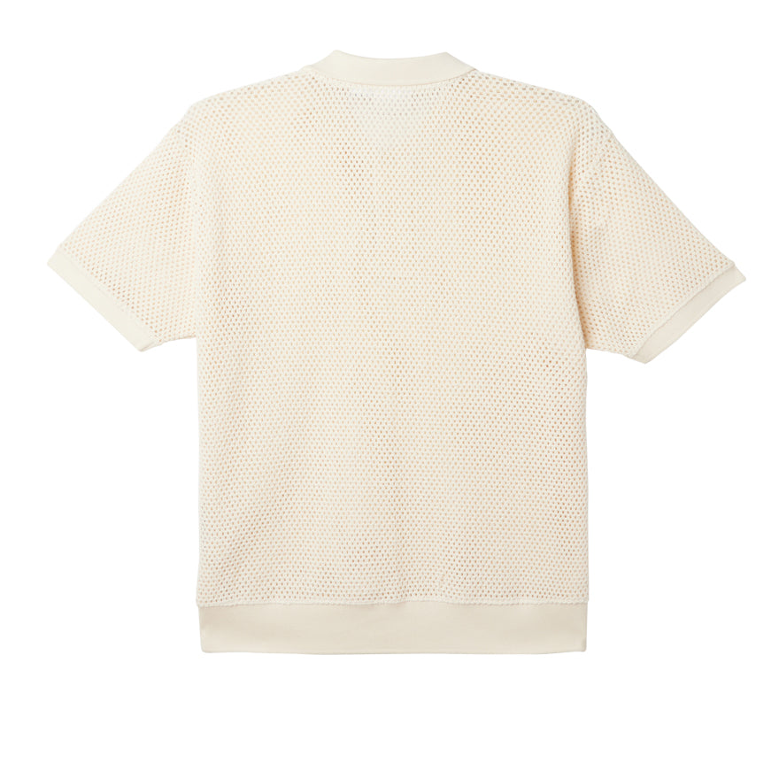 DUKE MESH POLO COCONUT