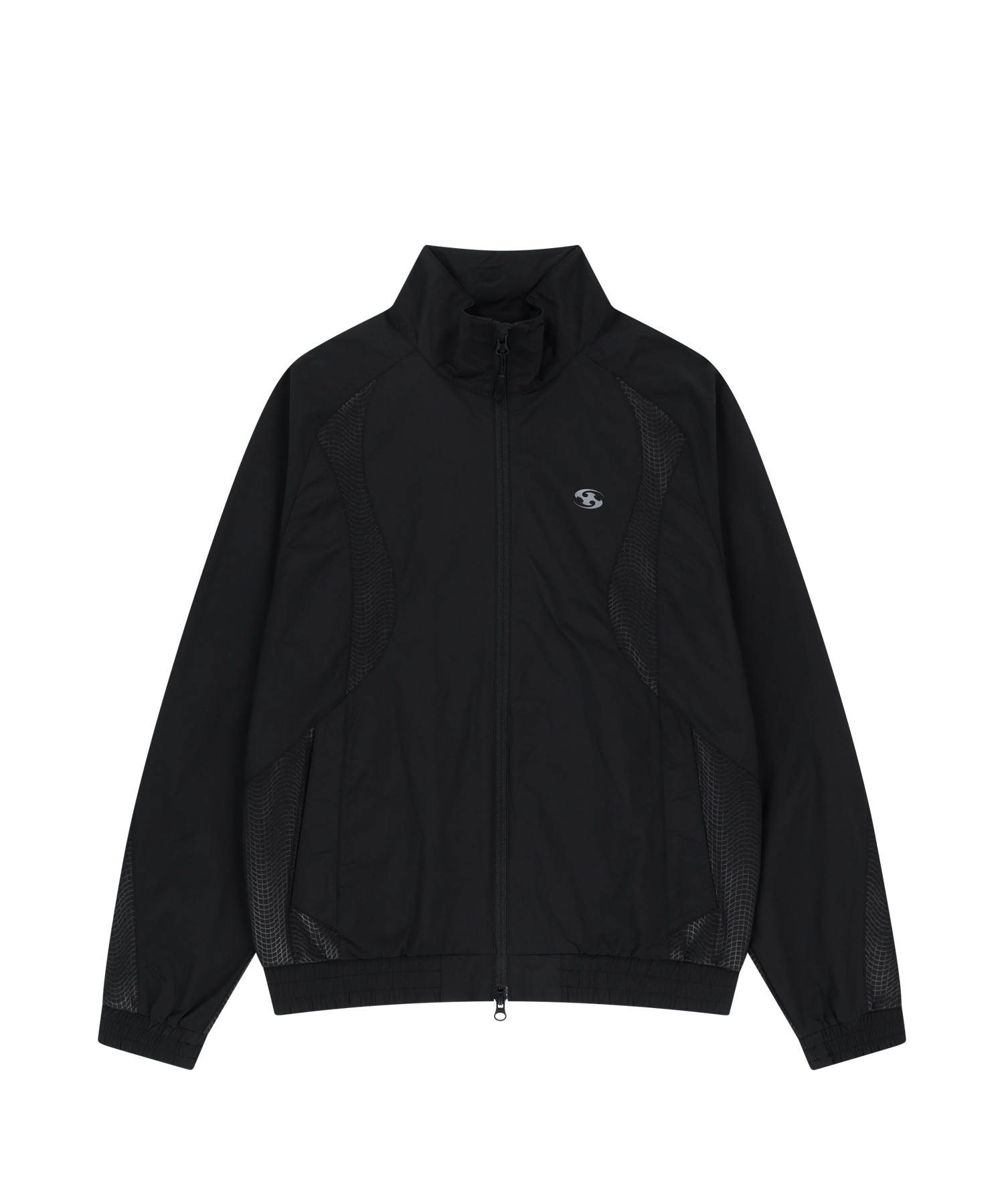 NYLON TRACK JACKET BLACK – Coton Bleu NYLON TRACK JACKET BLACK – Coton Bleu