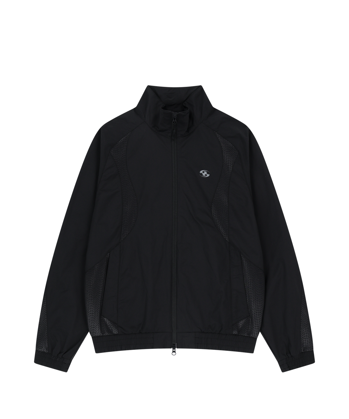 NYLON TRACK JACKET BLACK