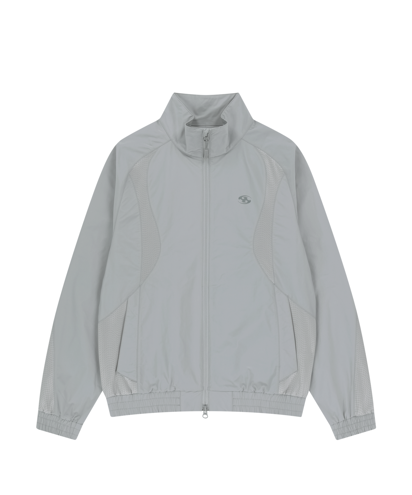 NYLON TRACK JACKET GREY