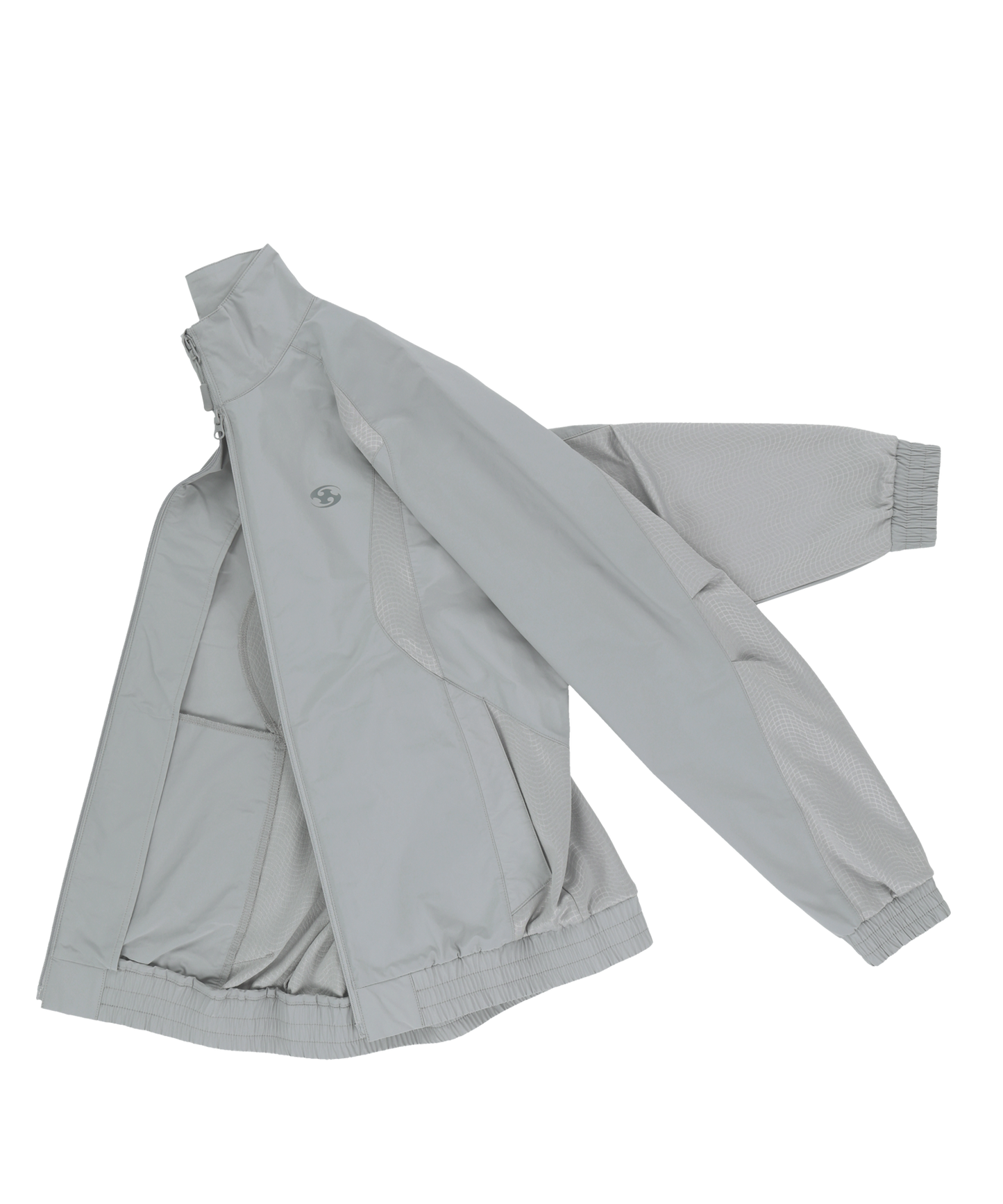 NYLON TRACK JACKET GREY