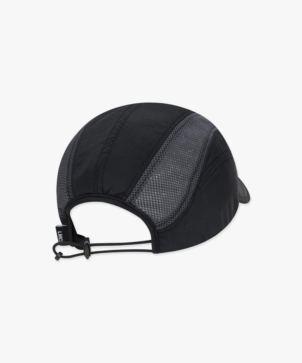 OVAL GLOBE SUPPLEX MESH CAP BLACK