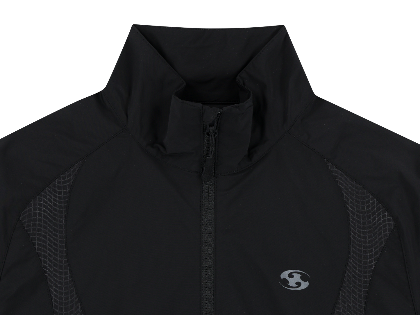 NYLON TRACK JACKET BLACK
