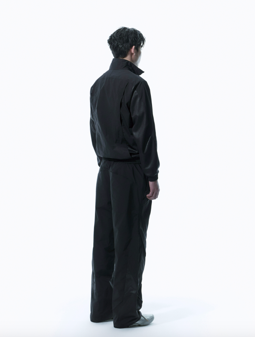 NYLON TRACK PANT BLACK