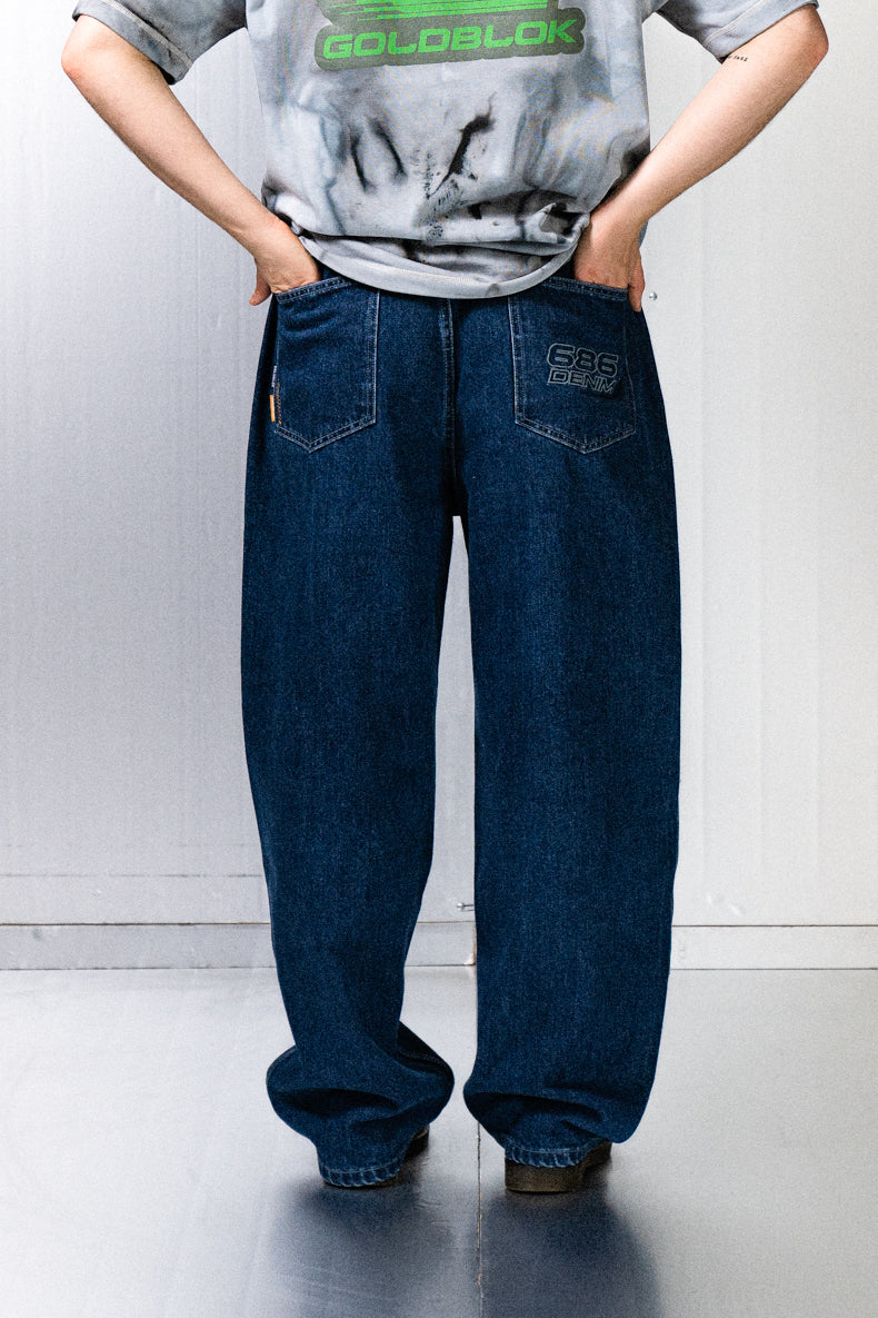 686 BLUE STONE WASHED DENIM