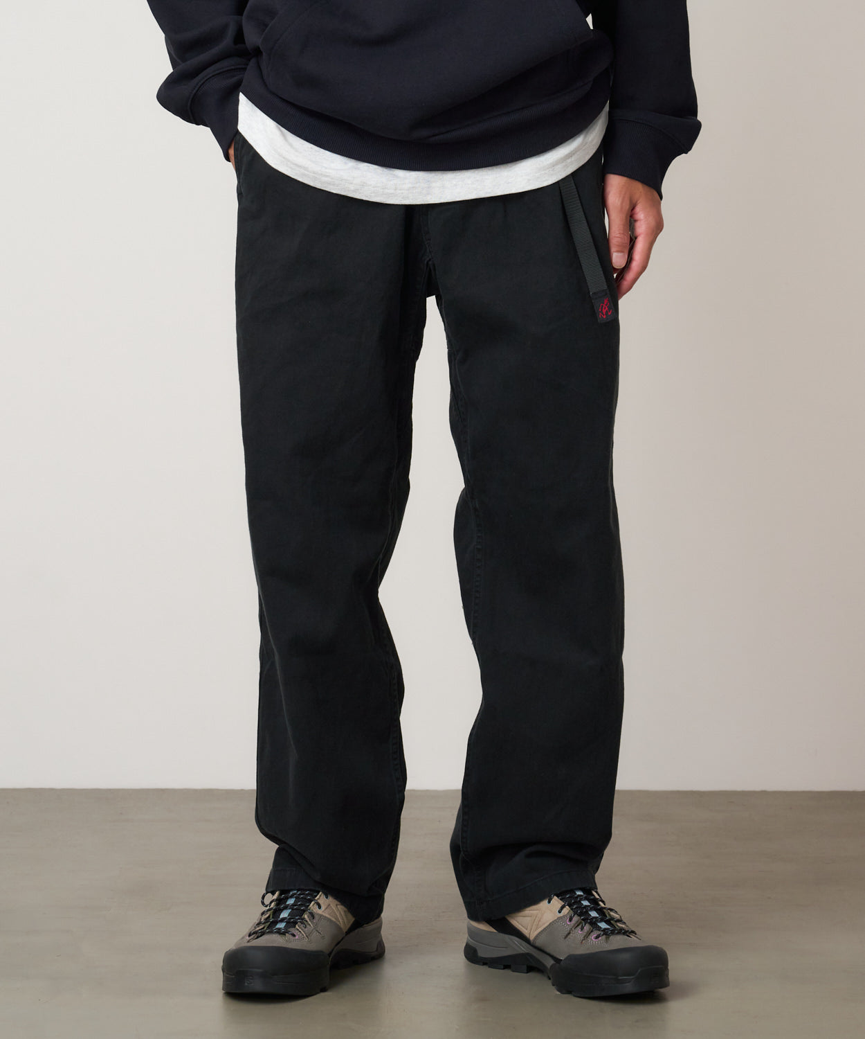 STRAIGHT FIT PANT BLACK