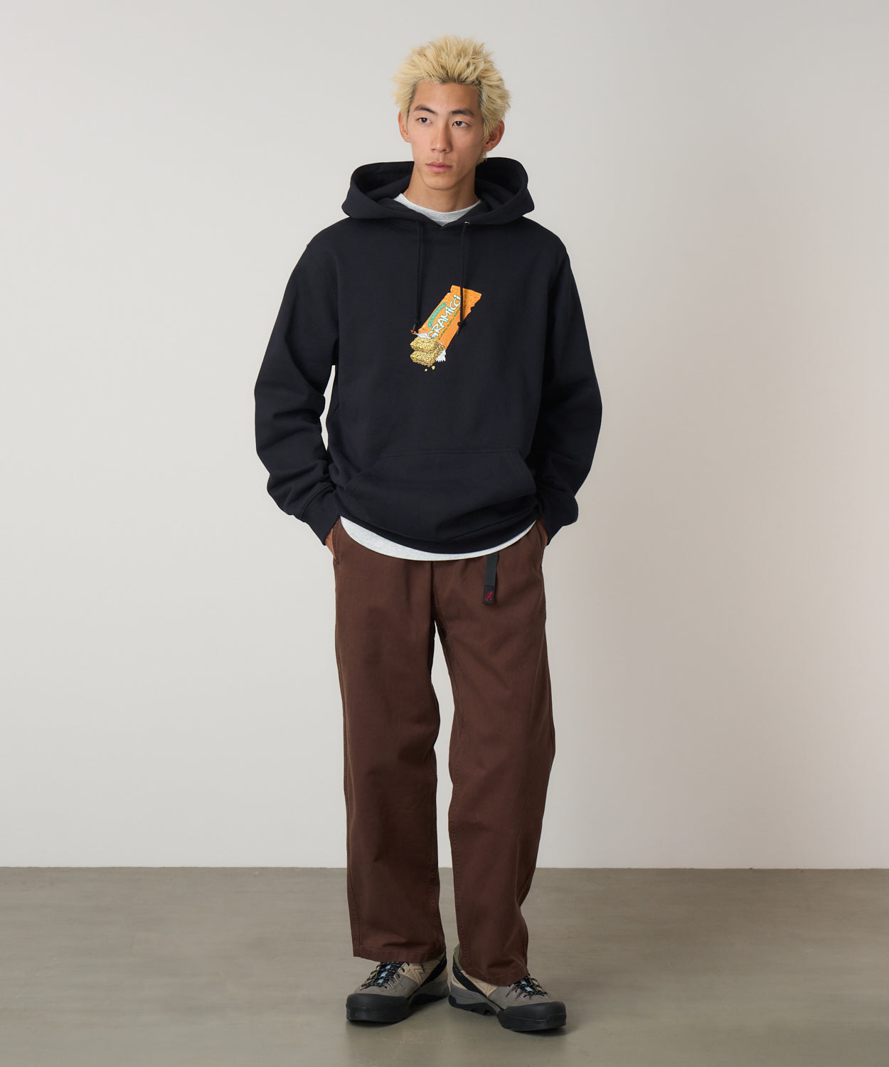 STRAIGHT FIT PANT GREIGE TOBACCO