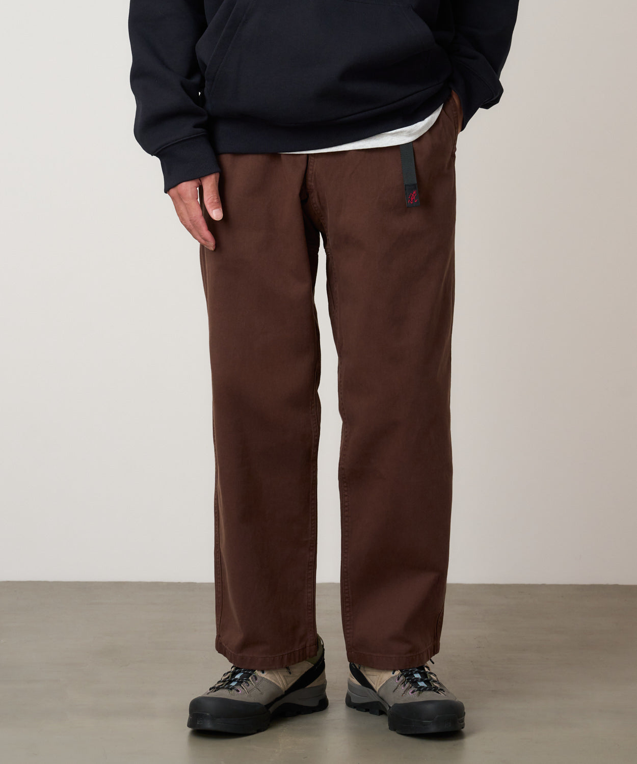 STRAIGHT FIT PANT GREIGE TOBACCO