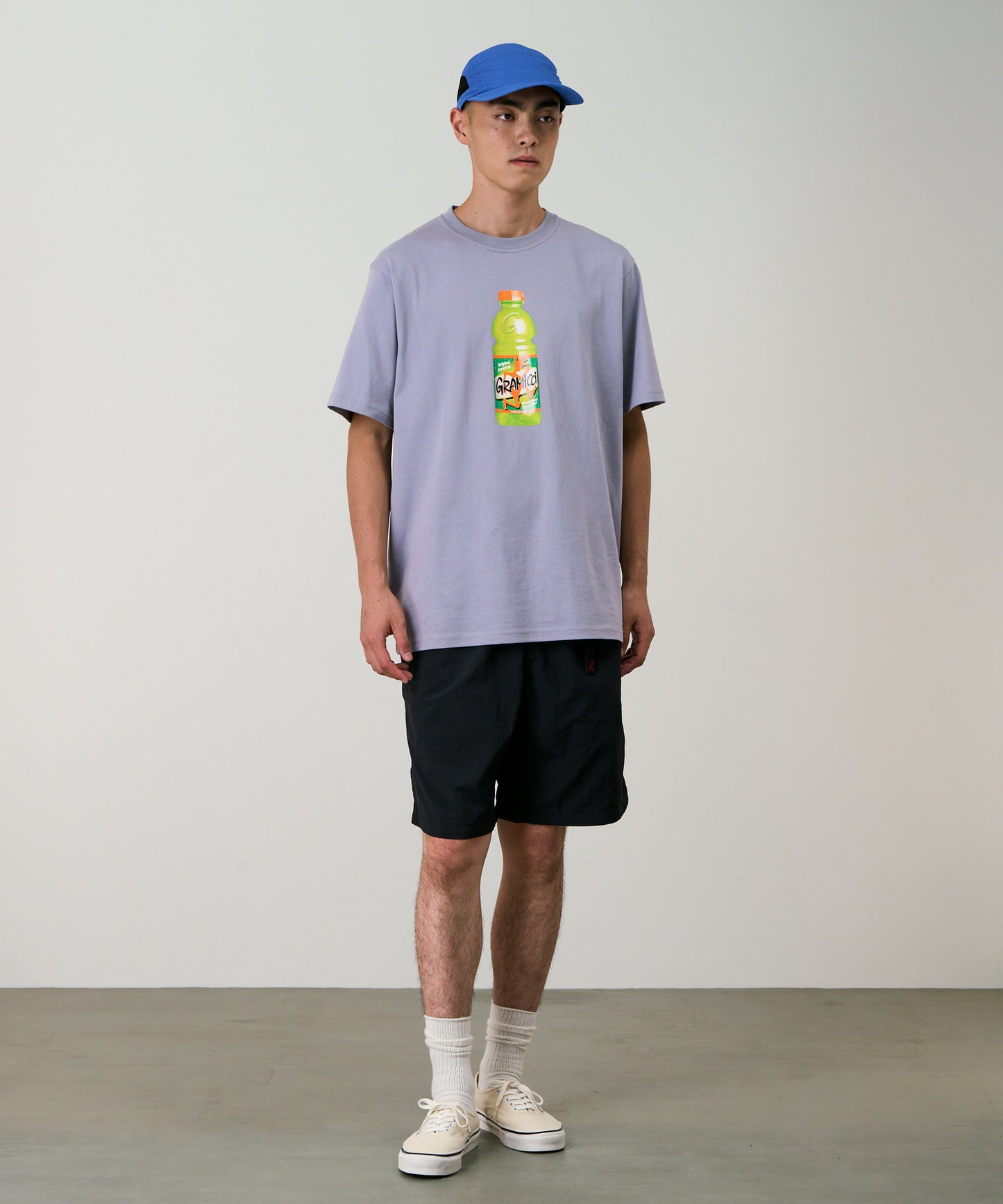 NYLON PACKABLE G-SHORT BLACK