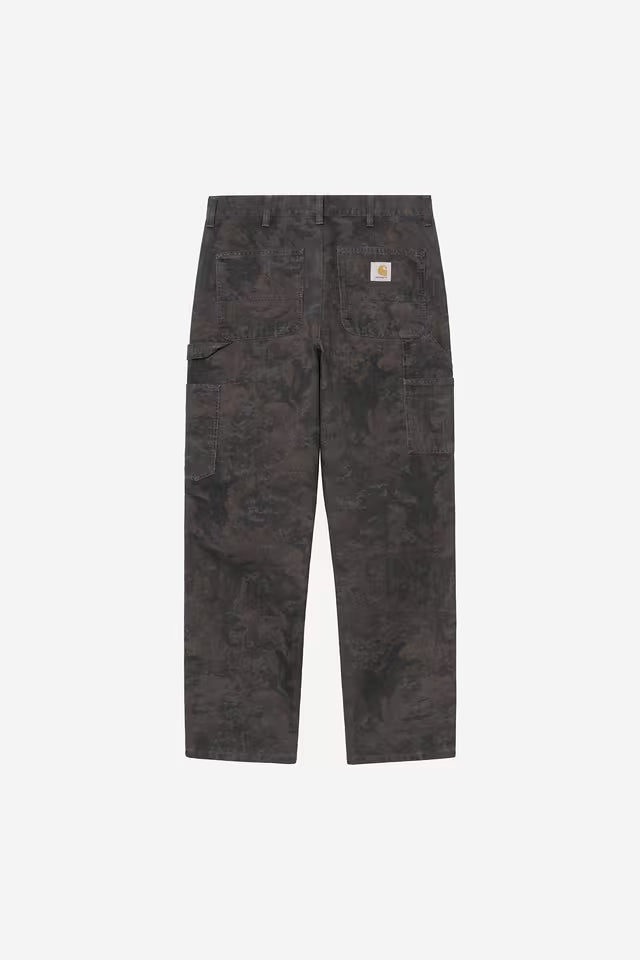 DOUBLE KNEE PANT CAMO GREEN / GRAPHITE