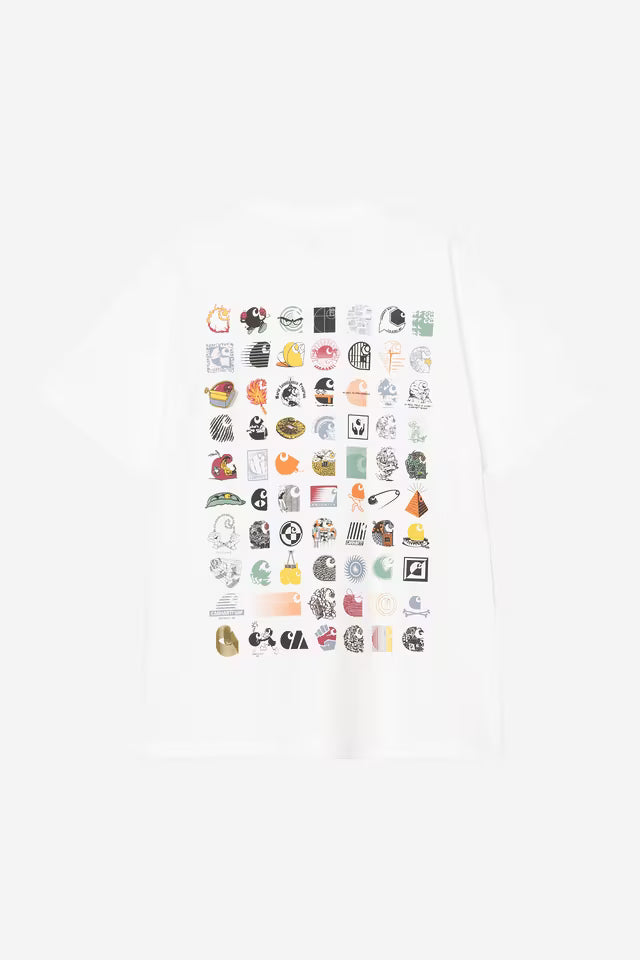 S/S C LOGO ARCHIVE TEE WHITE