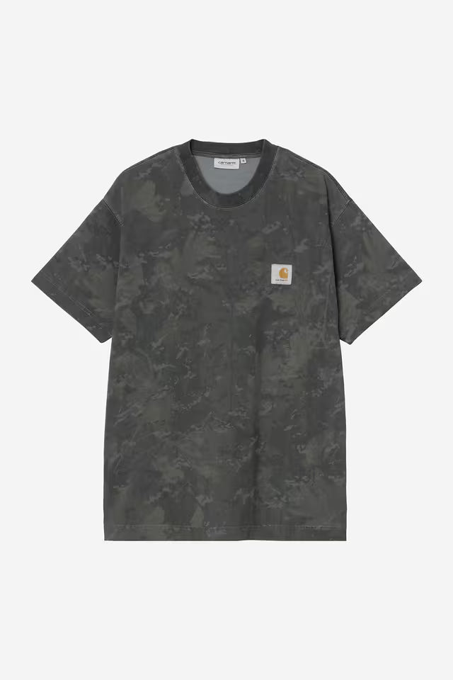 S/S CAMO COMBI TEE