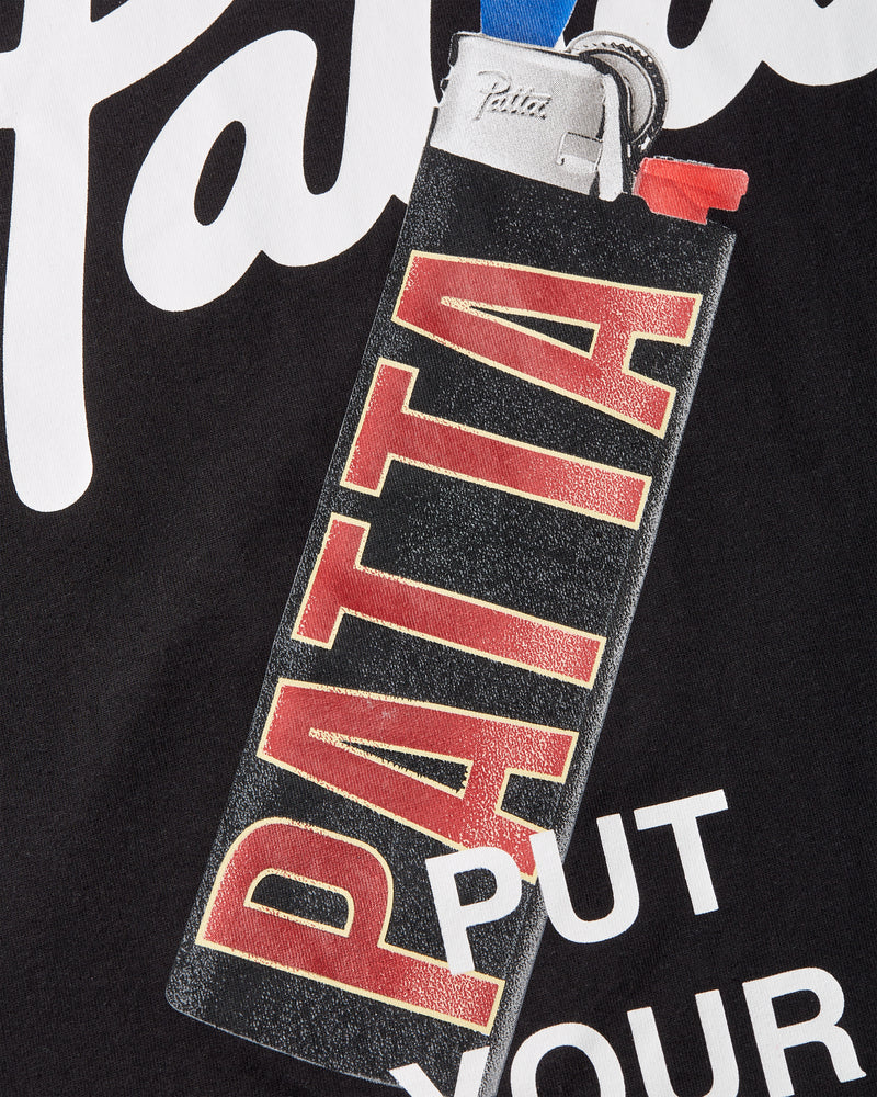 LIGHTERS TEE BLACK