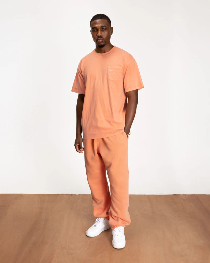 BASIC WASHED TEE MELON