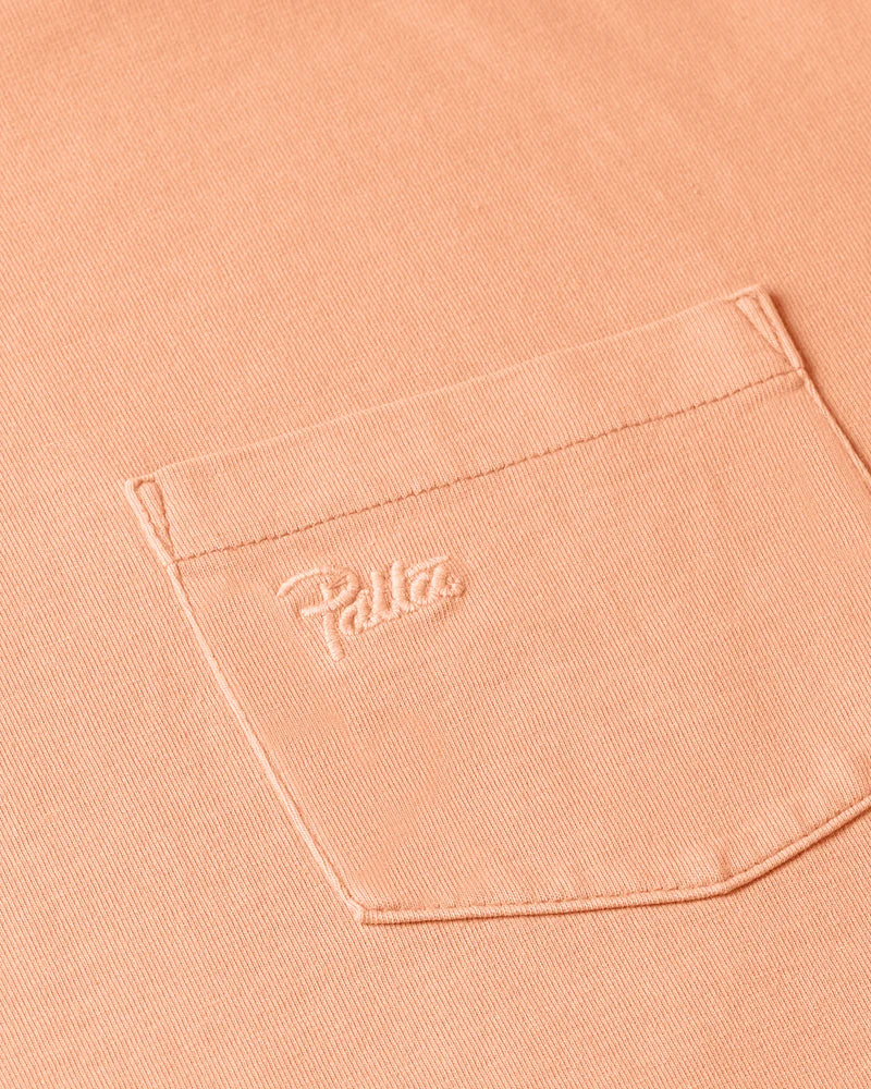 BASIC WASHED TEE MELON