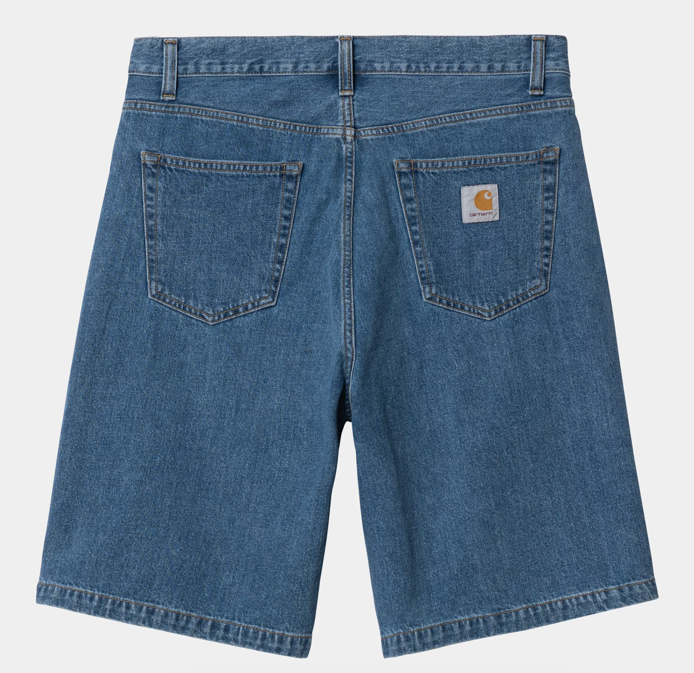 LANDON SHORT HEAVY STONE WASHED BLUE