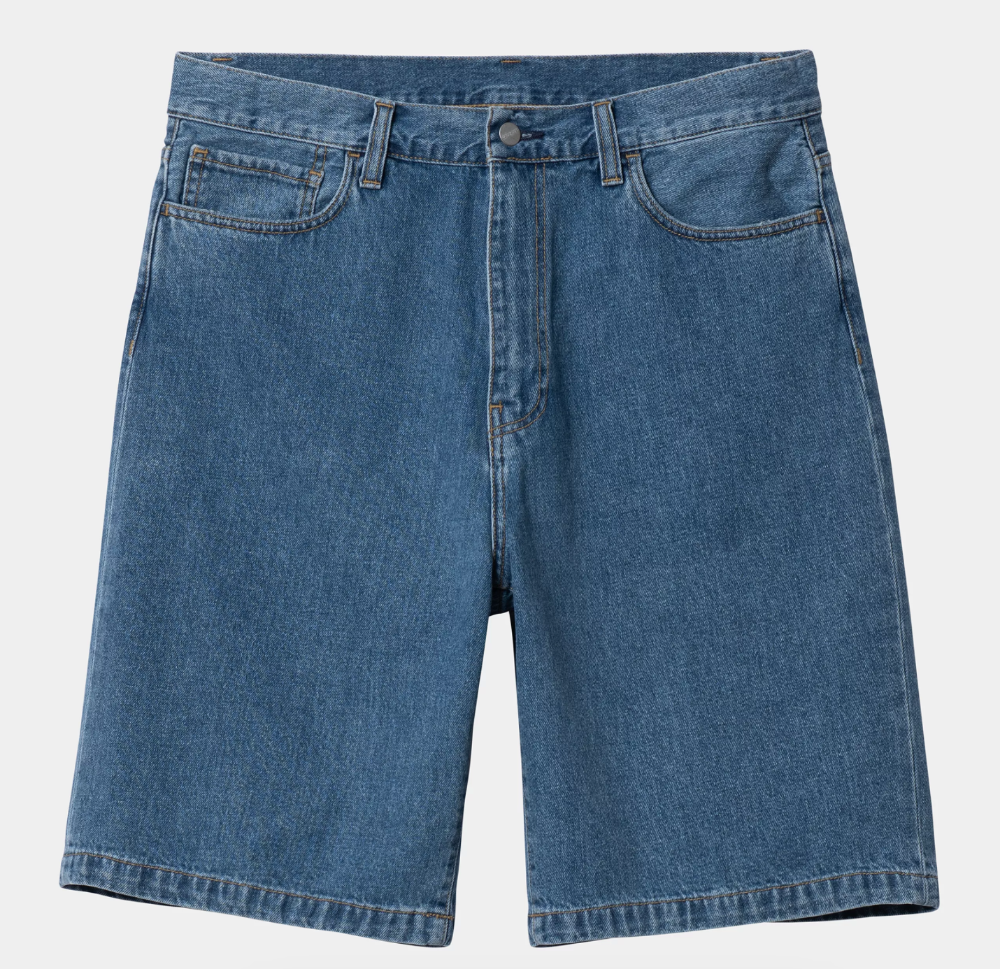 LANDON SHORT HEAVY STONE WASHED BLUE