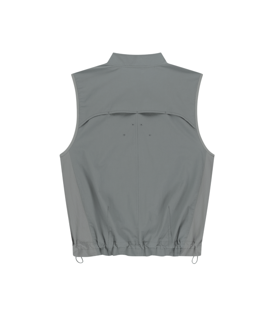 TERRAFACE VEST BLUE GREY