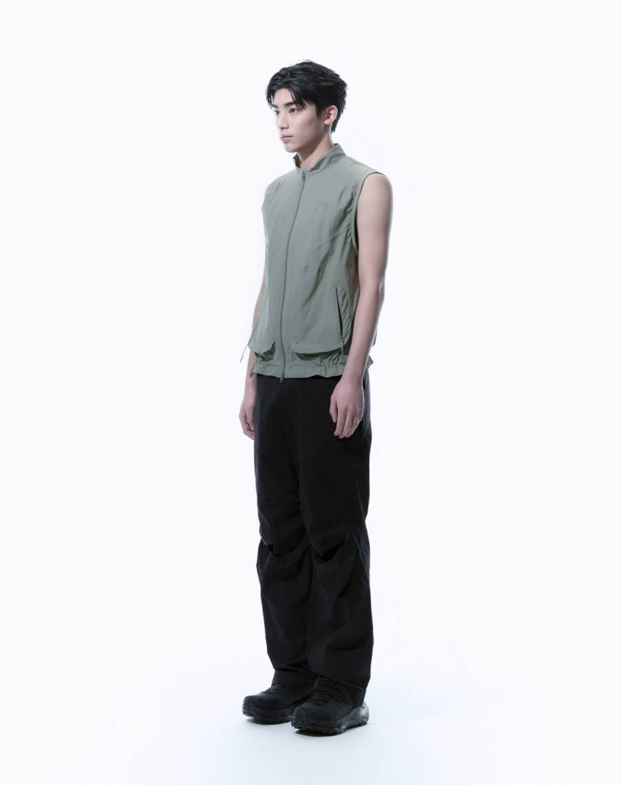 TERRAFACE VEST BLUE GREY