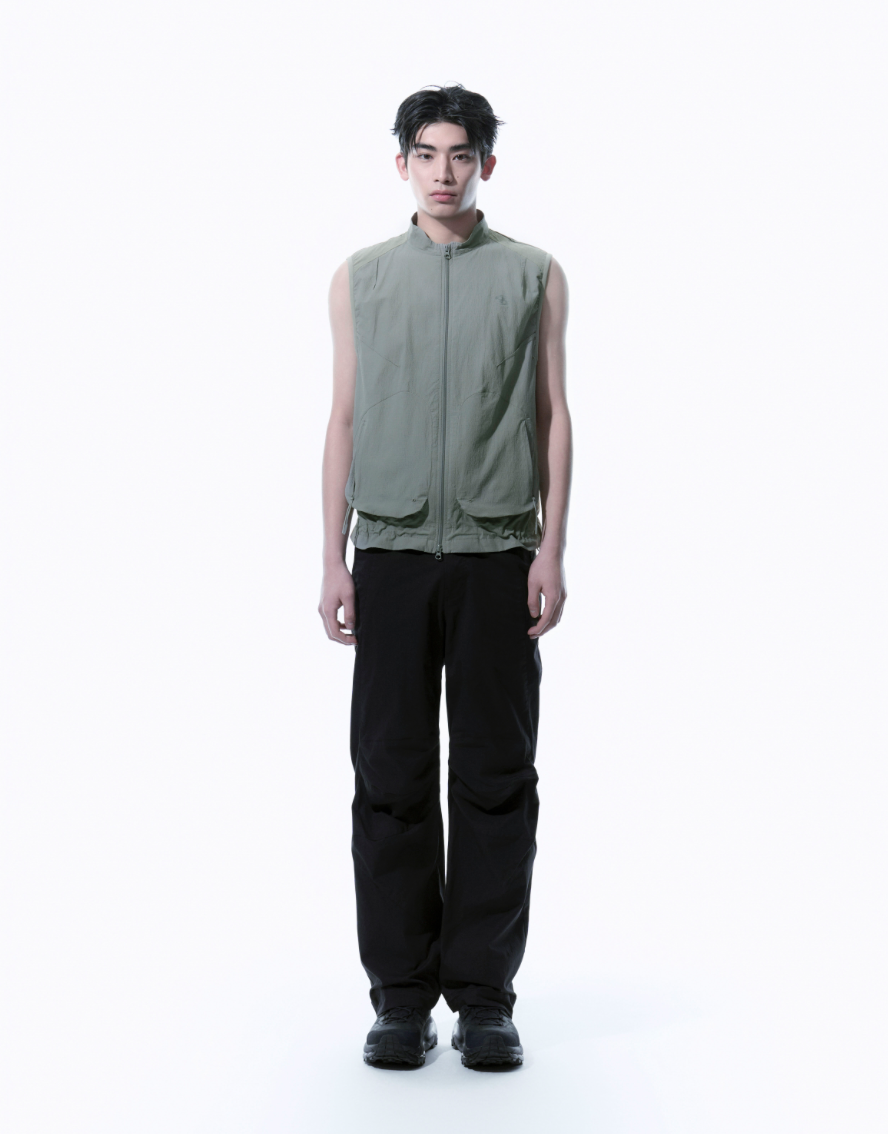 TERRAFACE VEST BLUE GREY