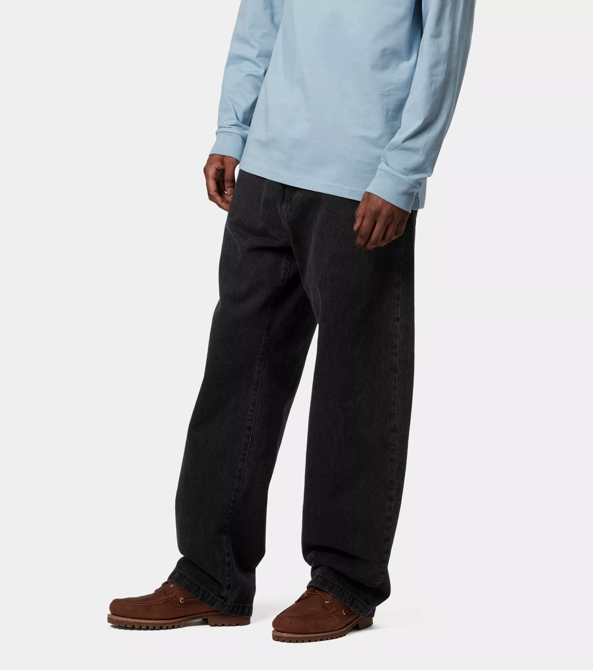 LANDON PANT BLACK STONE WASHED