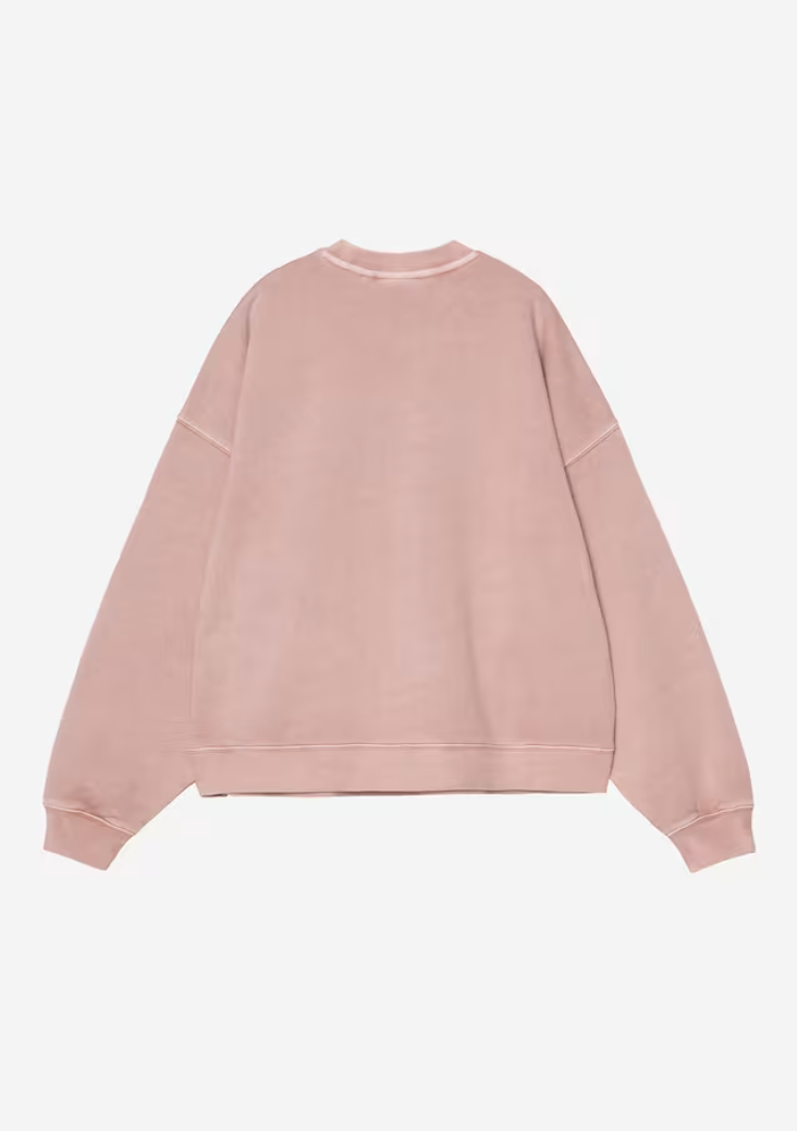 W' BENTON SWEATER GLASSY PINK