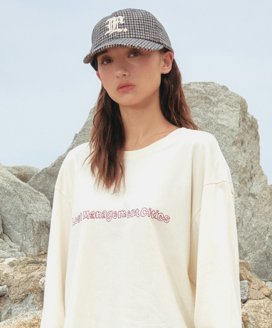 LMC GOTHIC WOOL 6PANEL CAP GRAY