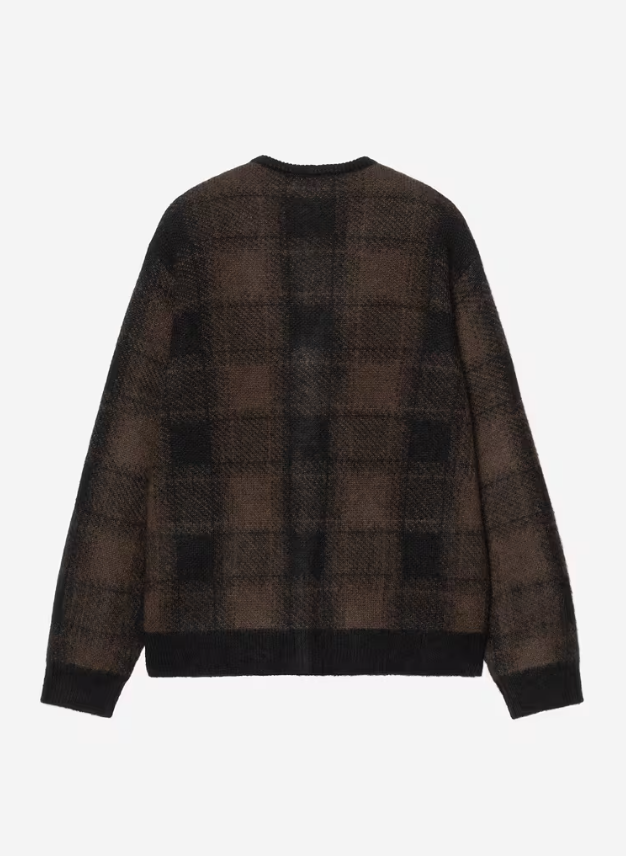 EVERSON CARDIGAN BLACK/PALISANDER