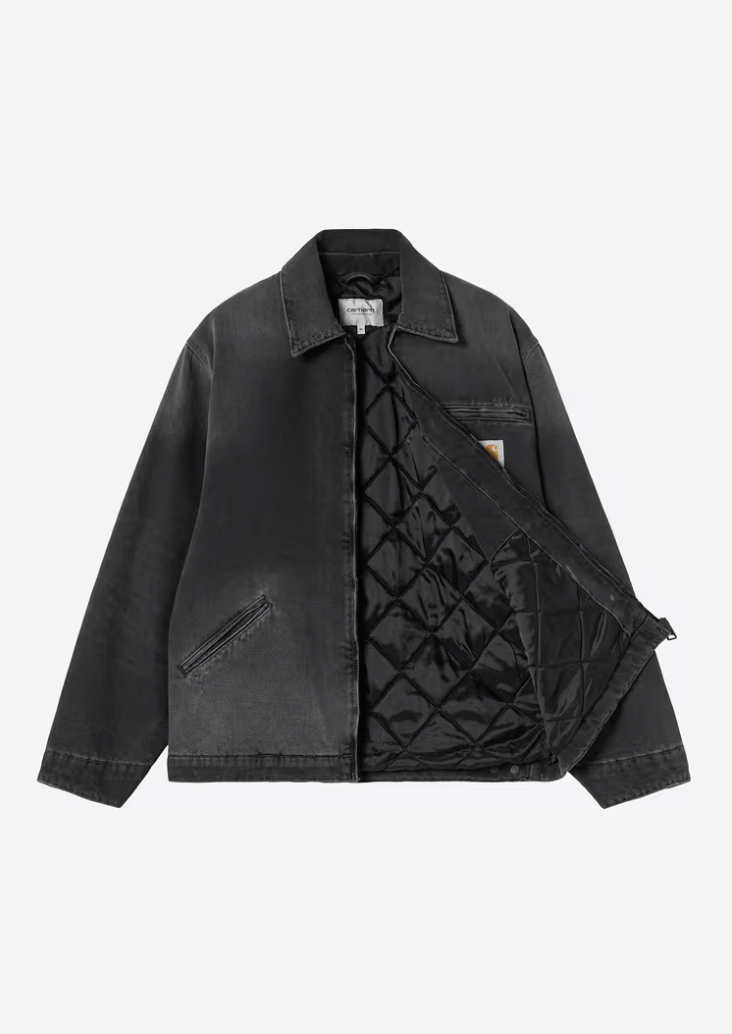 OG DETROIT JACKET BLACK/GRIND WASH