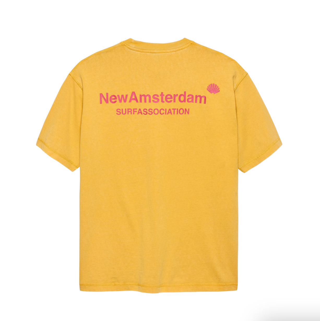LOGO TEE SUN YELLOW/DEEP RED