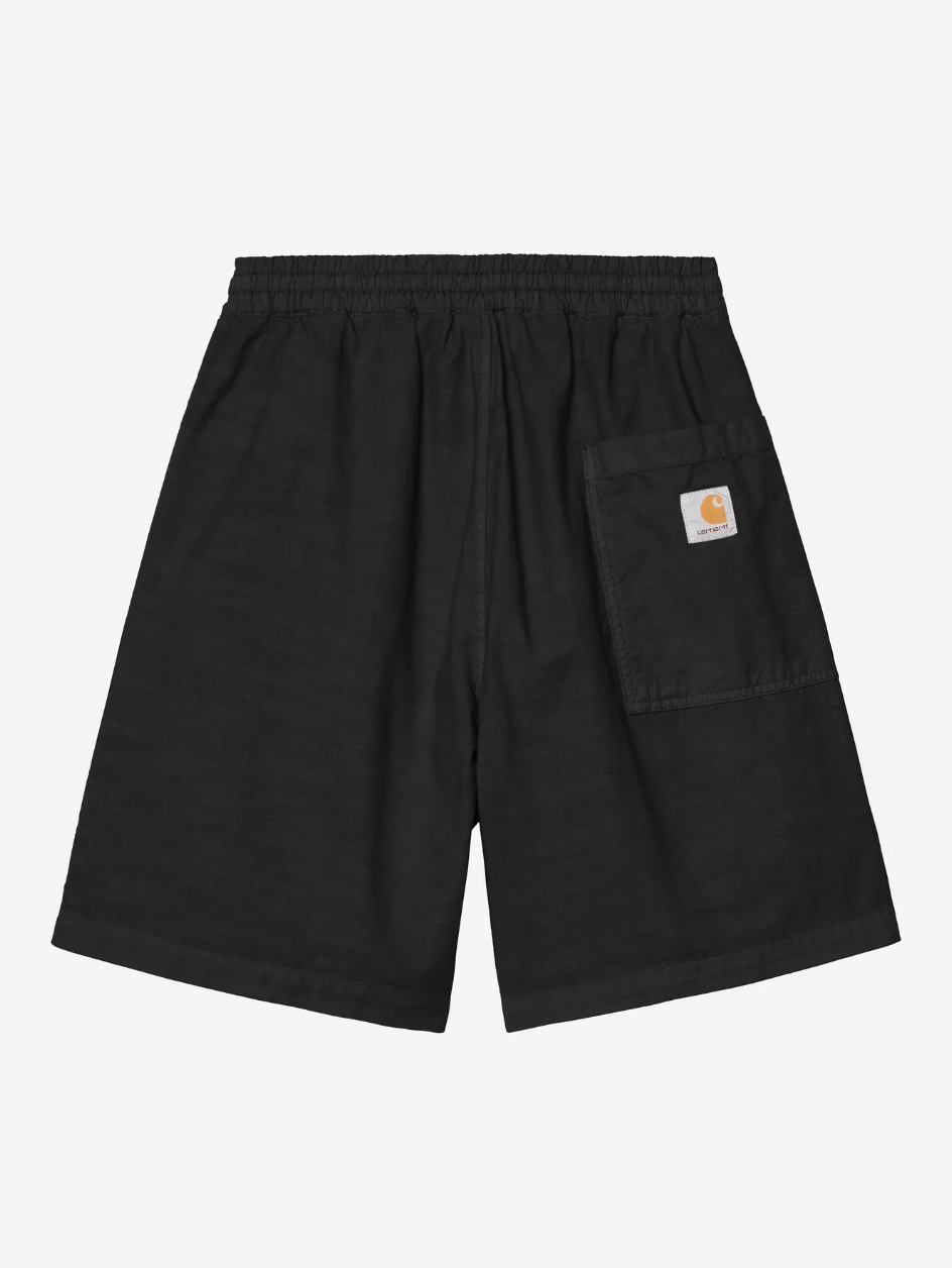 RAINER SHORT CANVAS BLACK