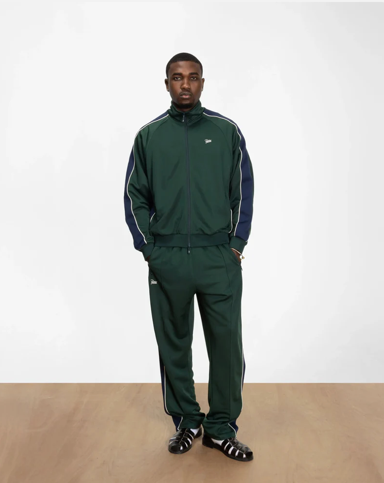 TRICOT TRACK JACKET PINE GROVE