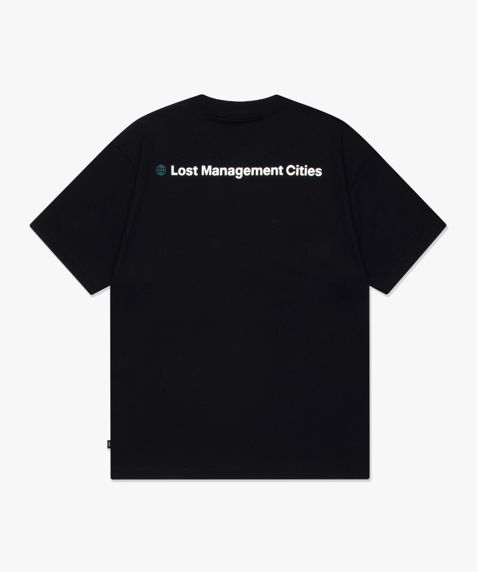 OG GLOBE TEE BLACK