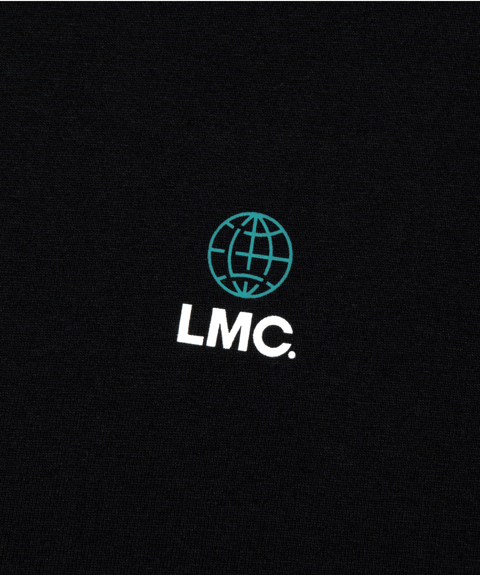 OG GLOBE TEE BLACK
