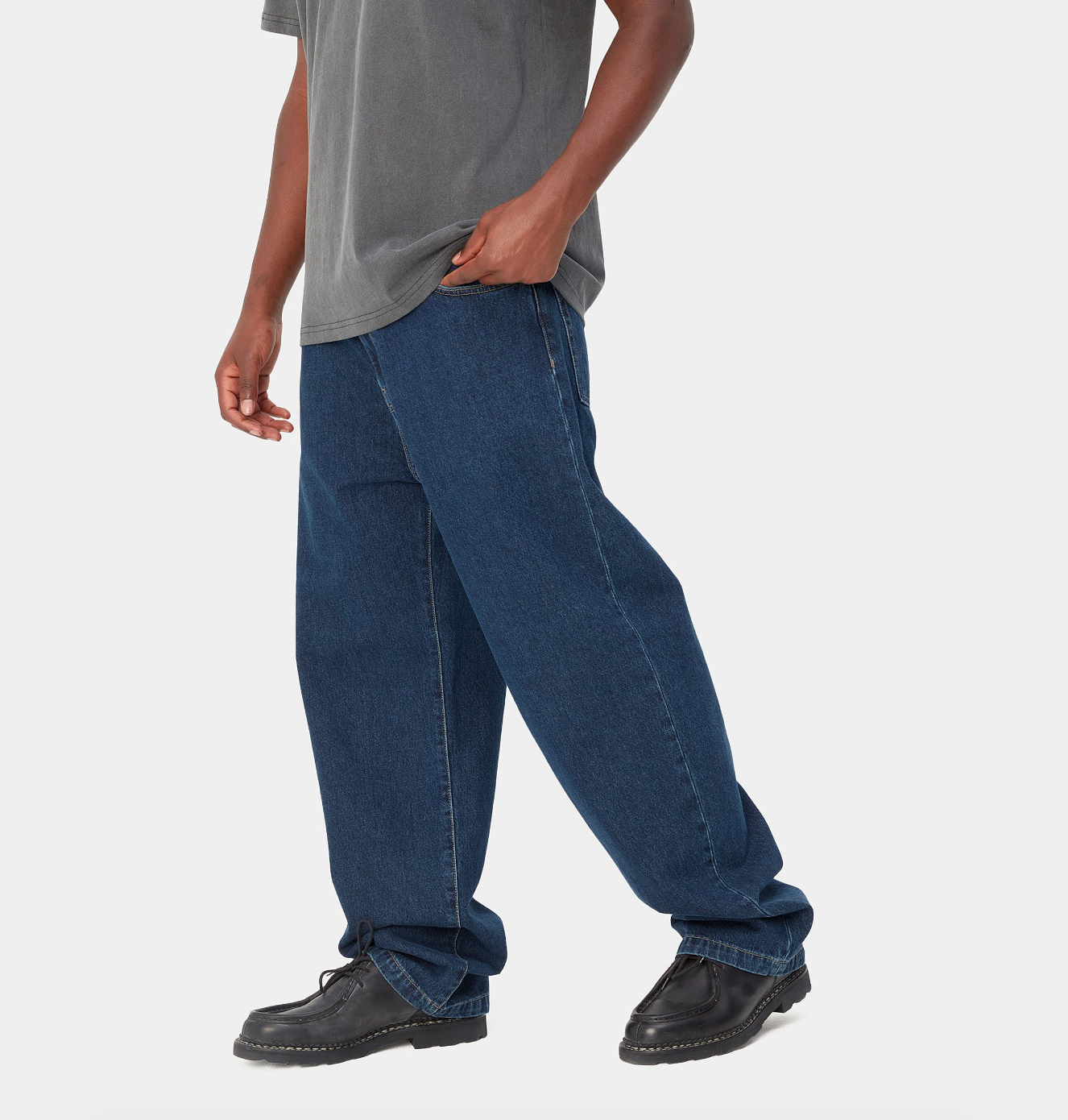 LANDON PANT BLUE STONE WASHED