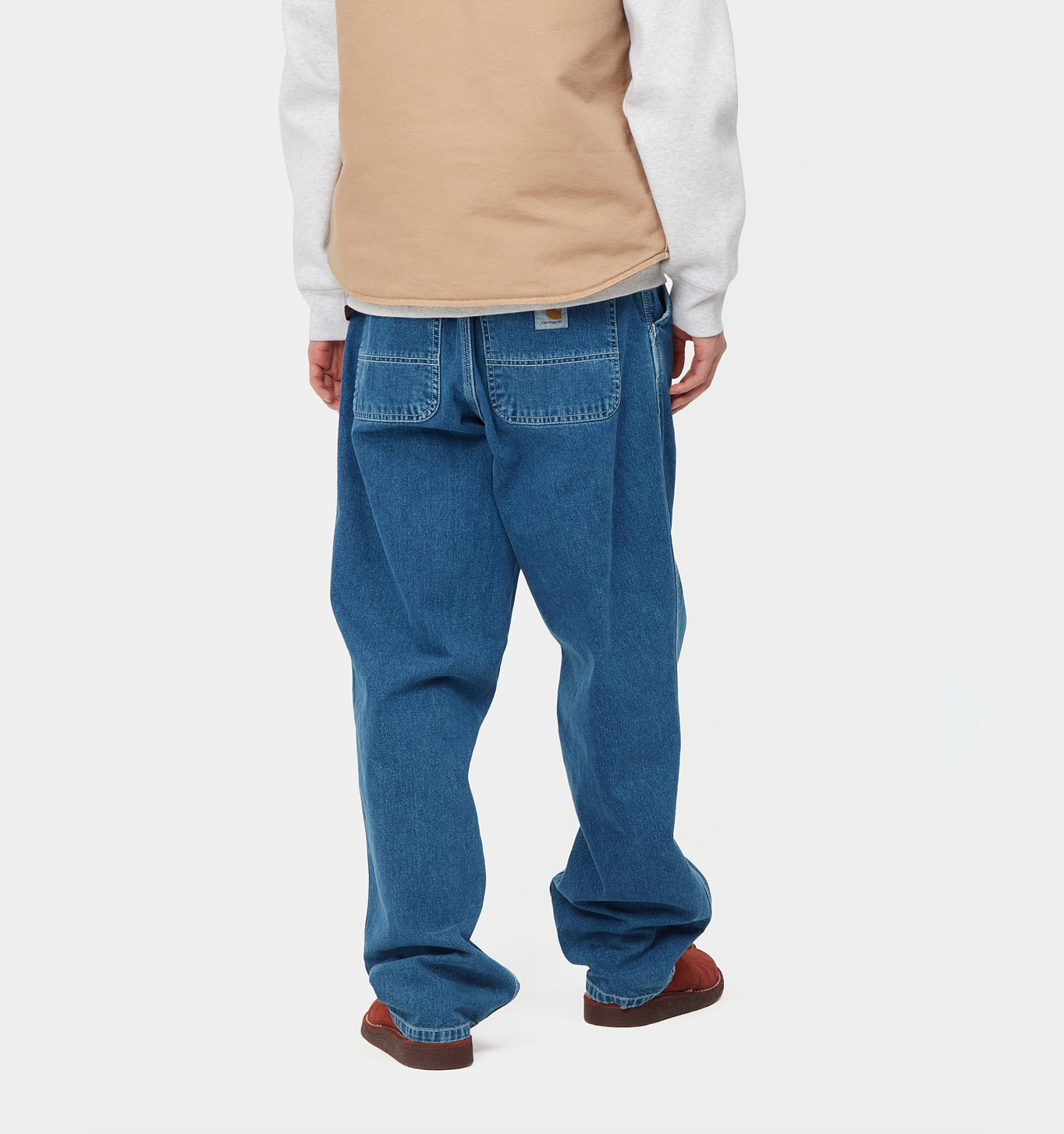 SIMPLE PANT BLUE STONE WASHED