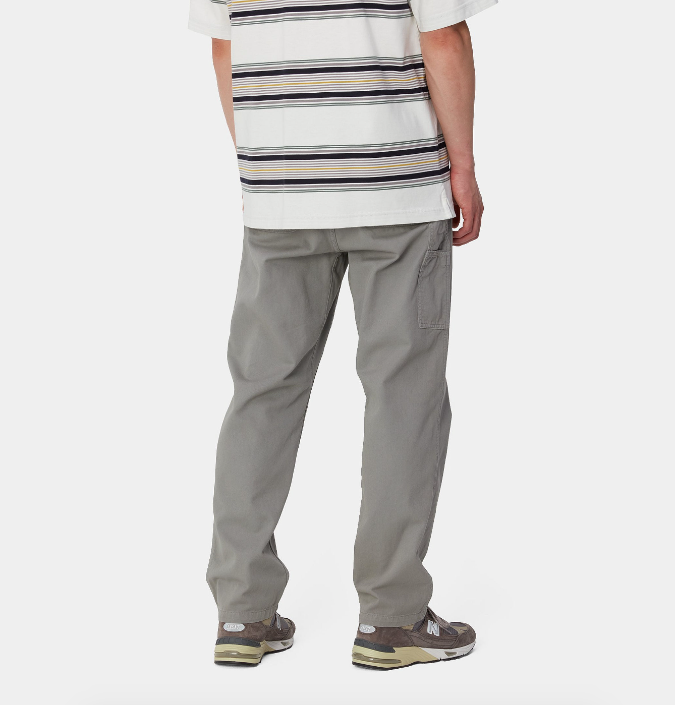 FLINT PANT MISTY GREY DYED