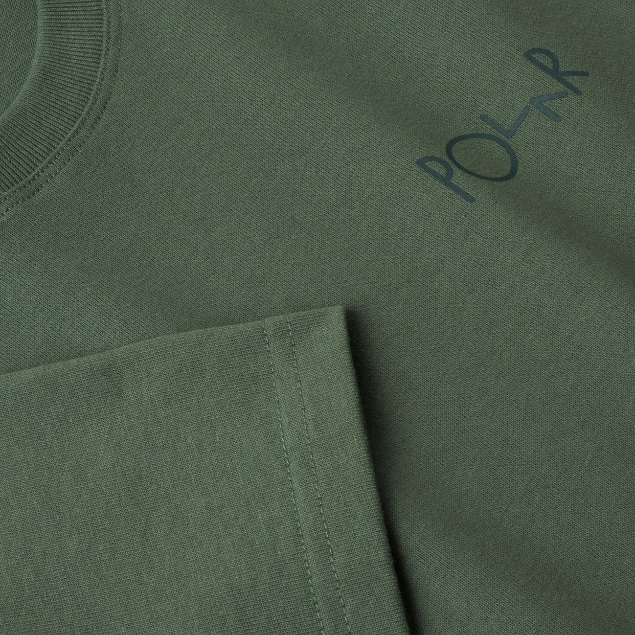 STROKE LOGO TEE JADE GREEN