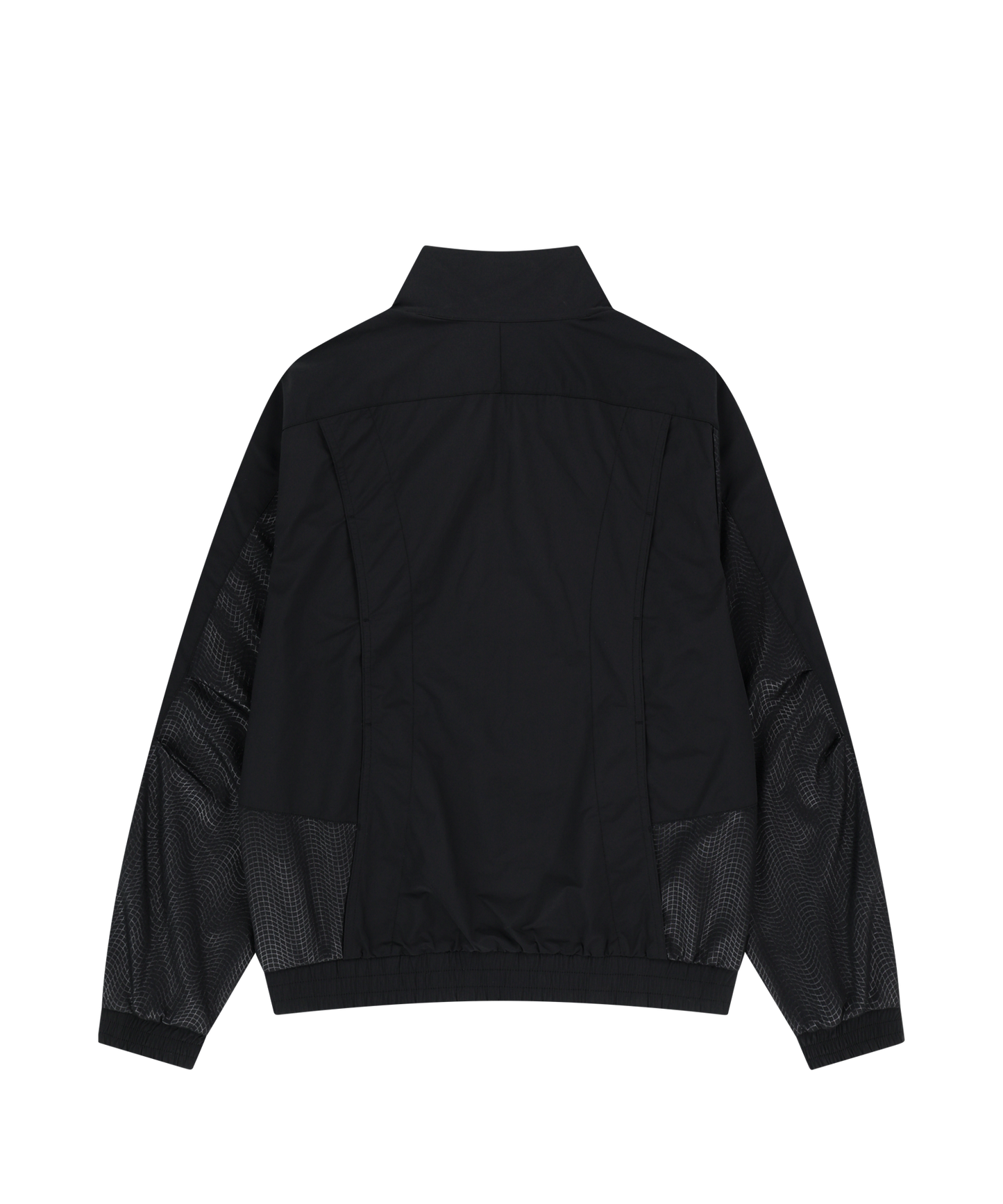 NYLON TRACK JACKET BLACK