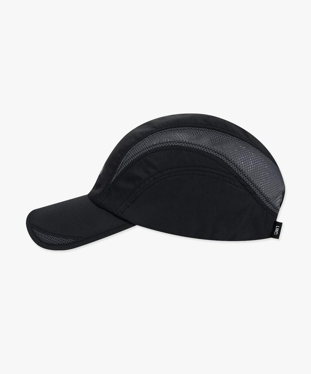 OVAL GLOBE SUPPLEX MESH CAP BLACK