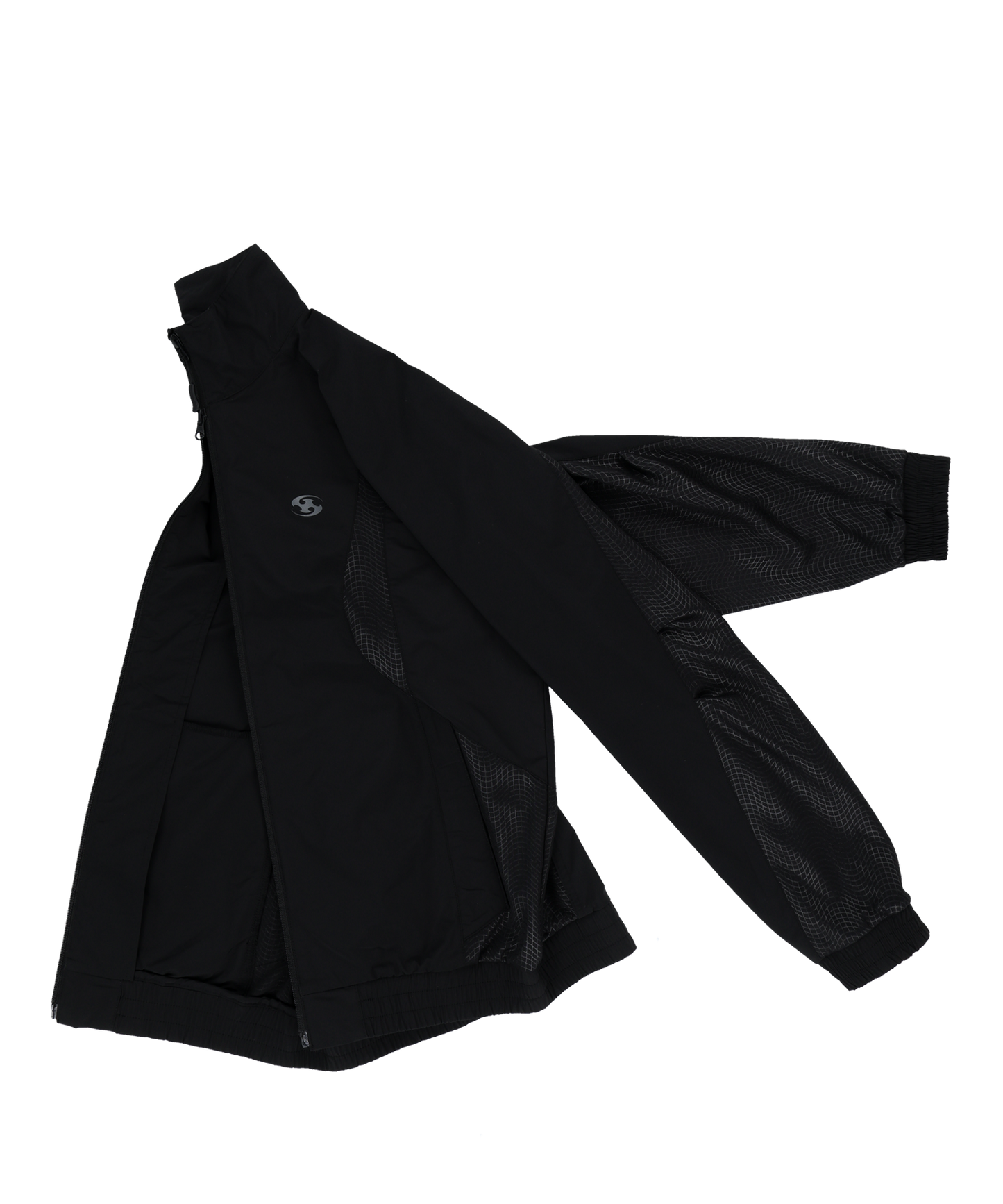 NYLON TRACK JACKET BLACK