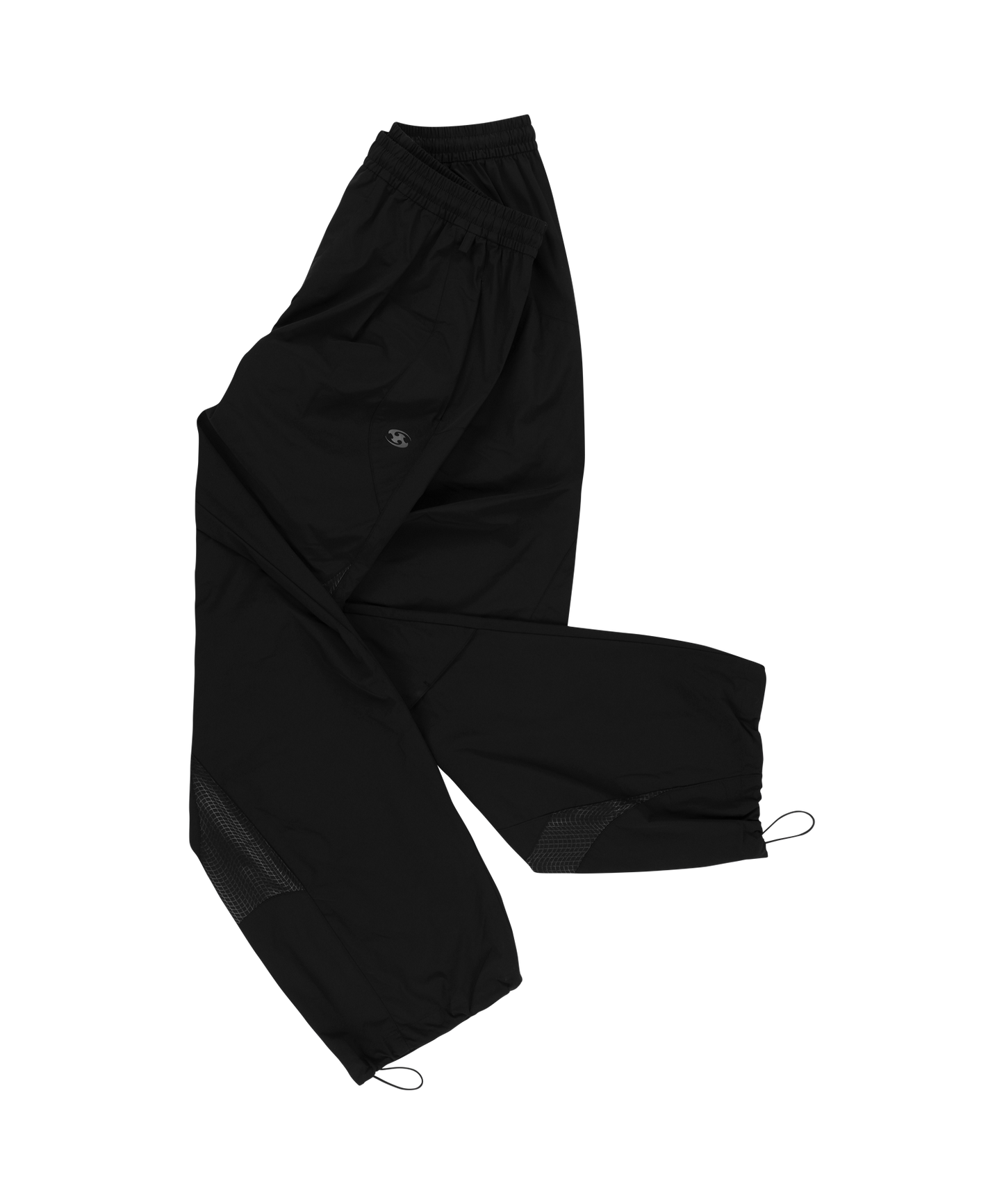 NYLON TRACK PANT BLACK