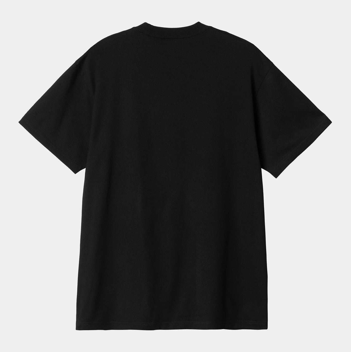 S/S RIVET SCRIPT TEE BLACK
