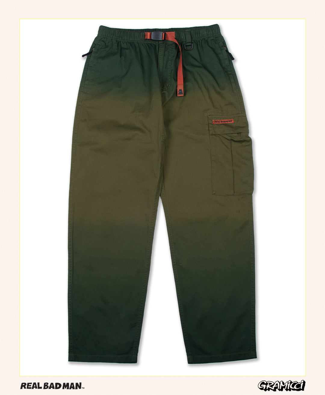 GRAMICCI X REAL BAD MAN POCKET PANT ARMY