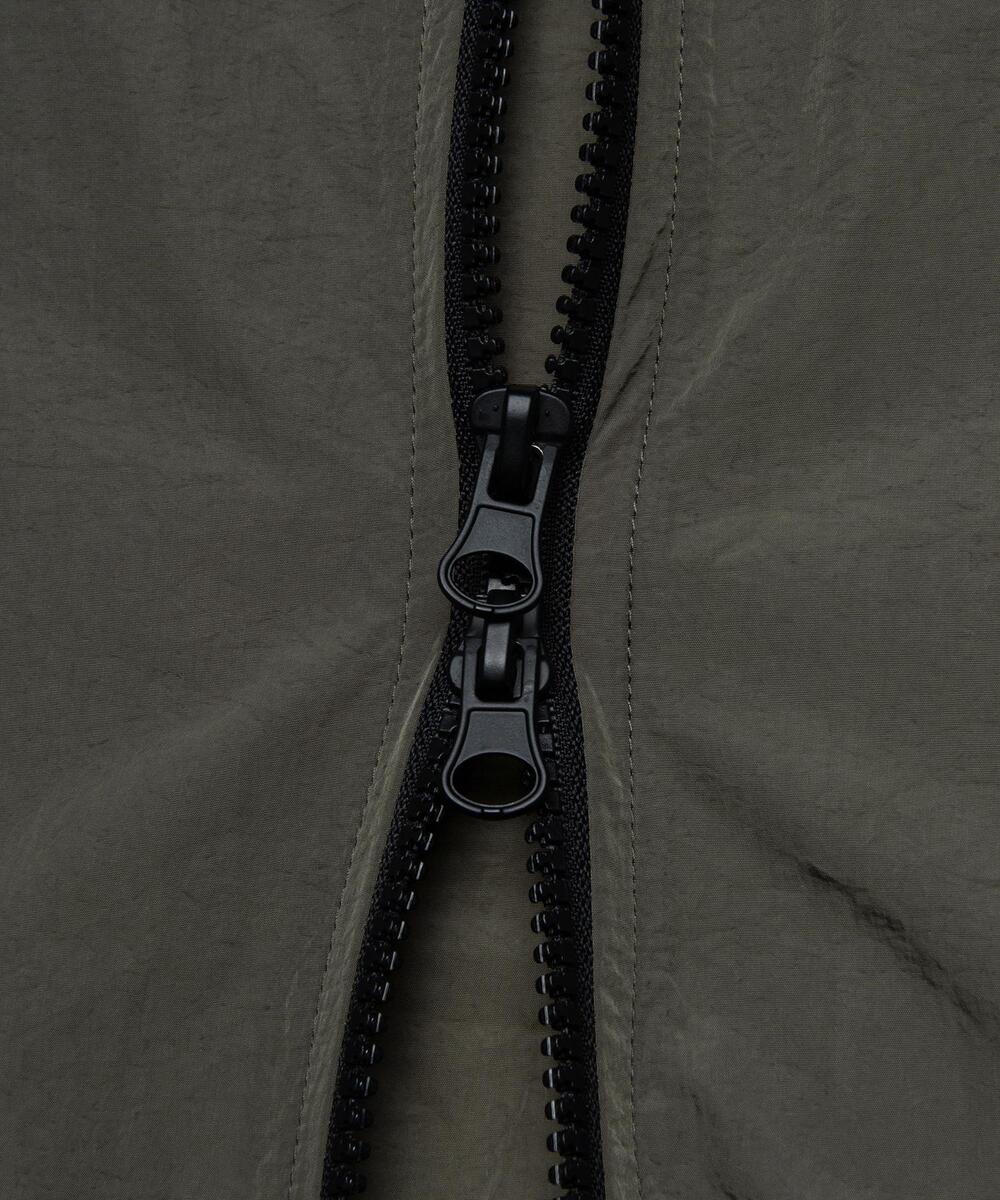 OG HOODIE VEST KHAKI BROWN