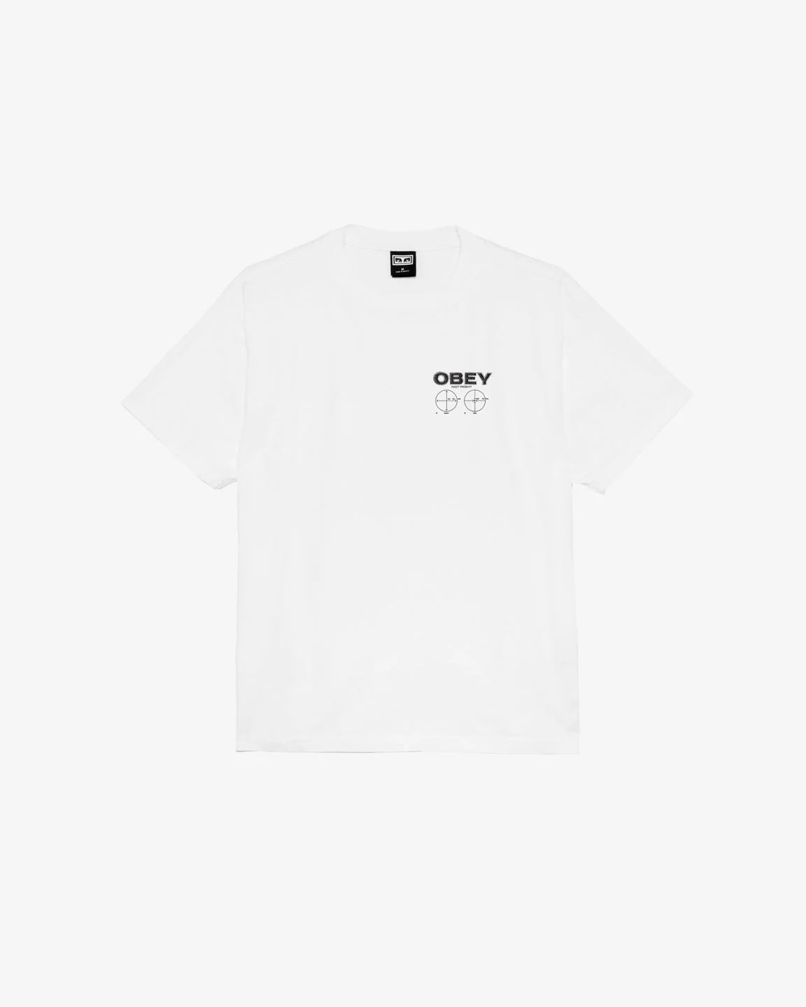 NOT RIGHT T-SHIRT WHITE