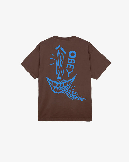 DDDDESIGN T-SHIRT JAVA BROWN