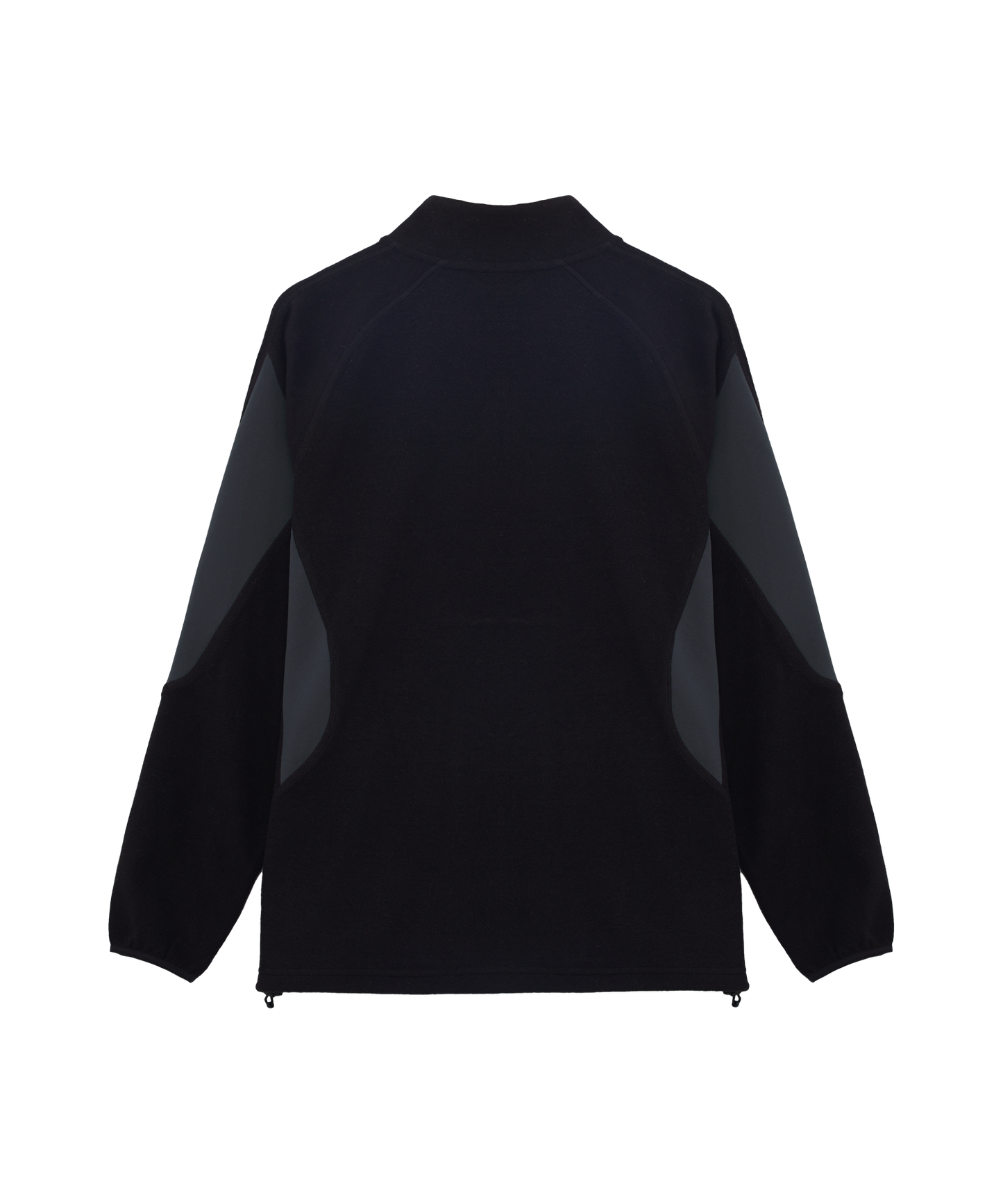 HALF ZIP-UP FLEECE BLACK