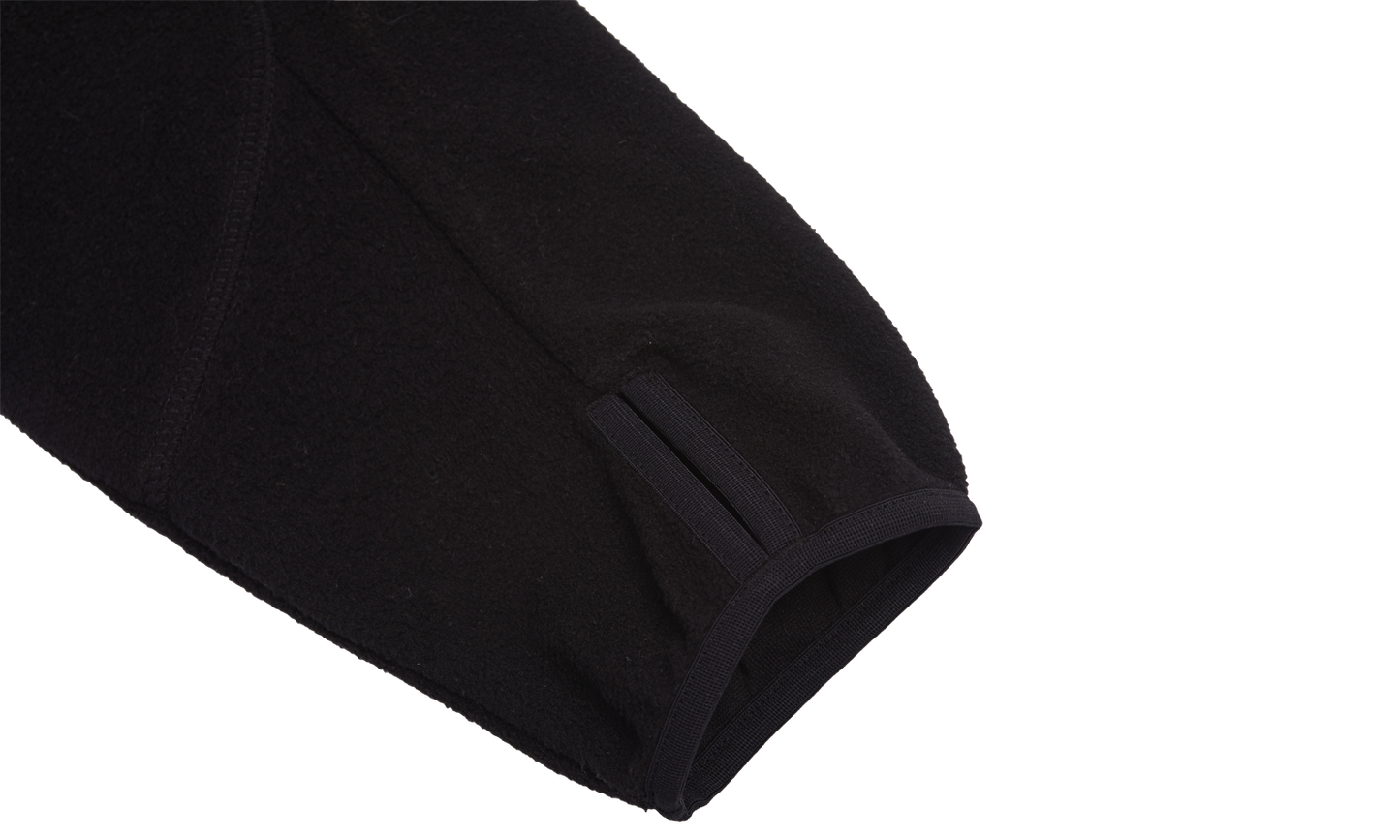 HALF ZIP-UP FLEECE BLACK