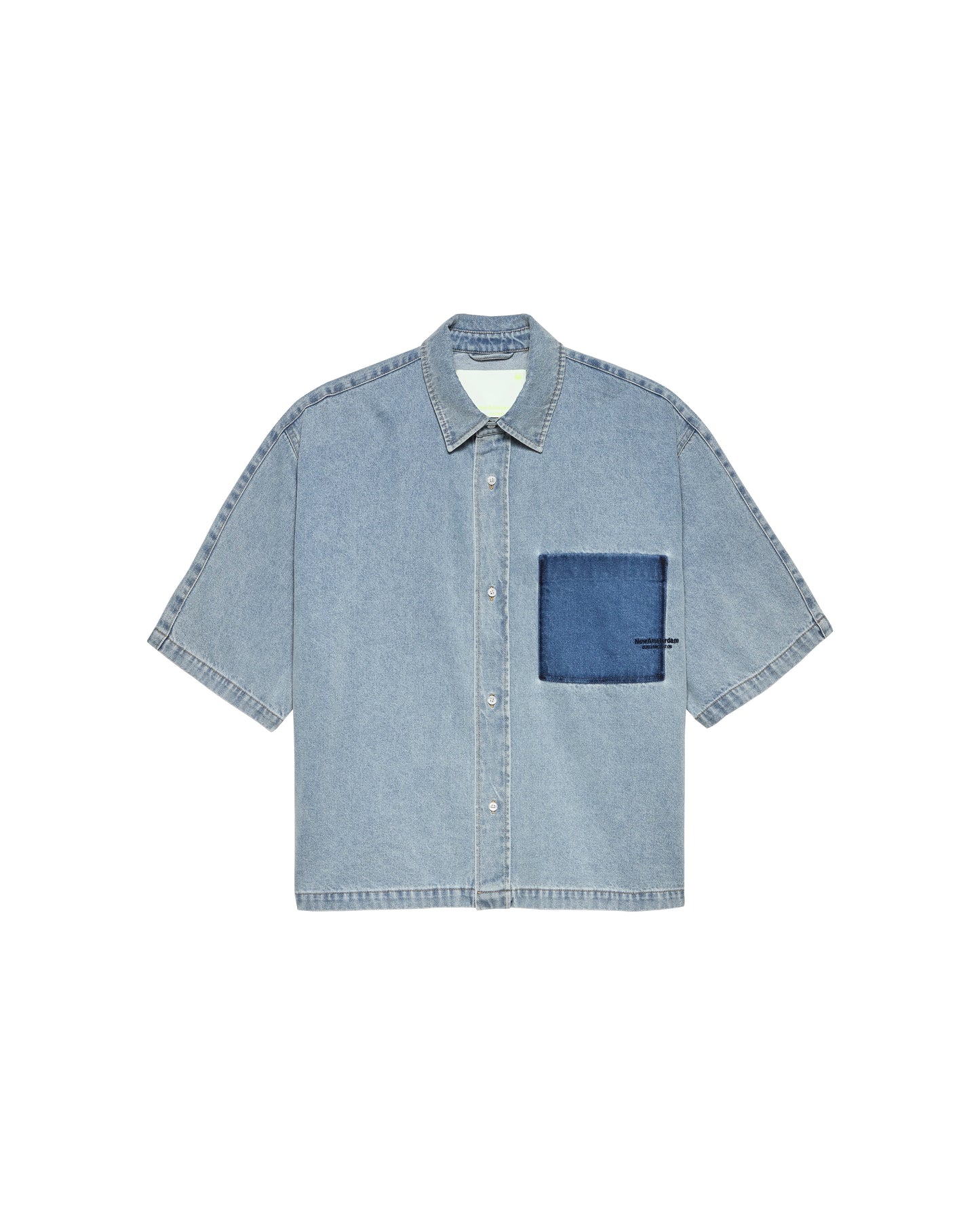LYOCELL DENIM SHIRT LIGHT BLUE